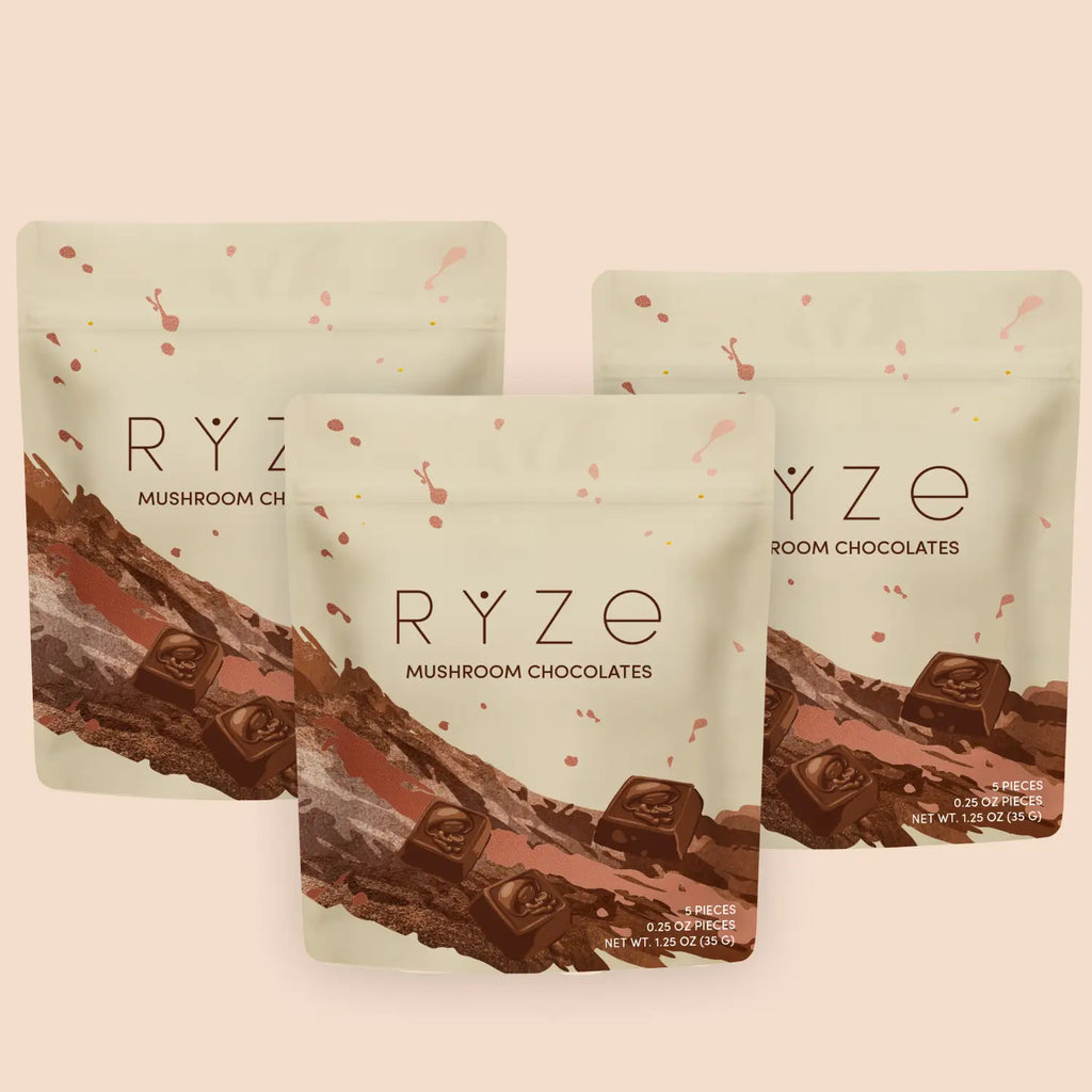 Mushroom Chocolates Rye (15 pieces) O6 Zr
