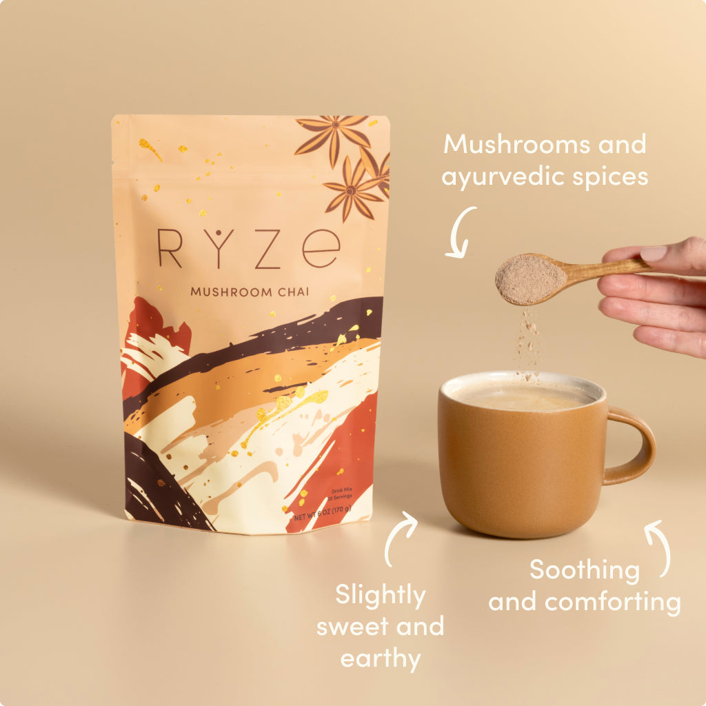 Mushroom Chai Starter Bag K6 rn