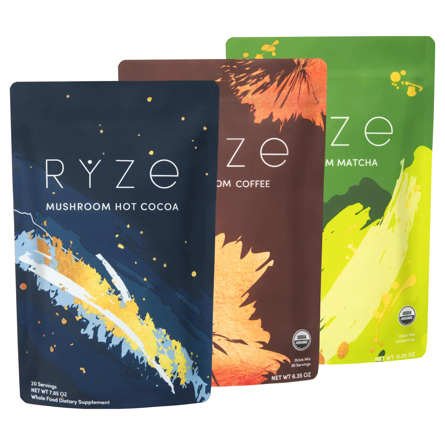 Ultimate Day + Night Bundle: Coffee + Matcha + Cocoa R9 RX