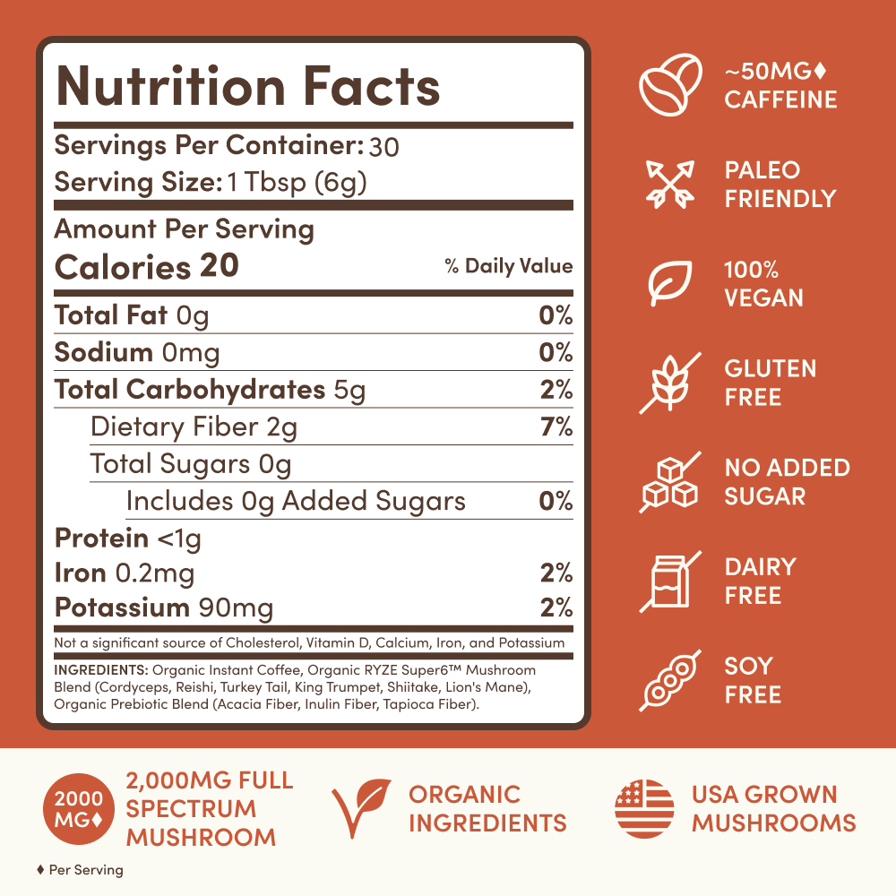 Mushroom Coffee (90 Serving) N7 87