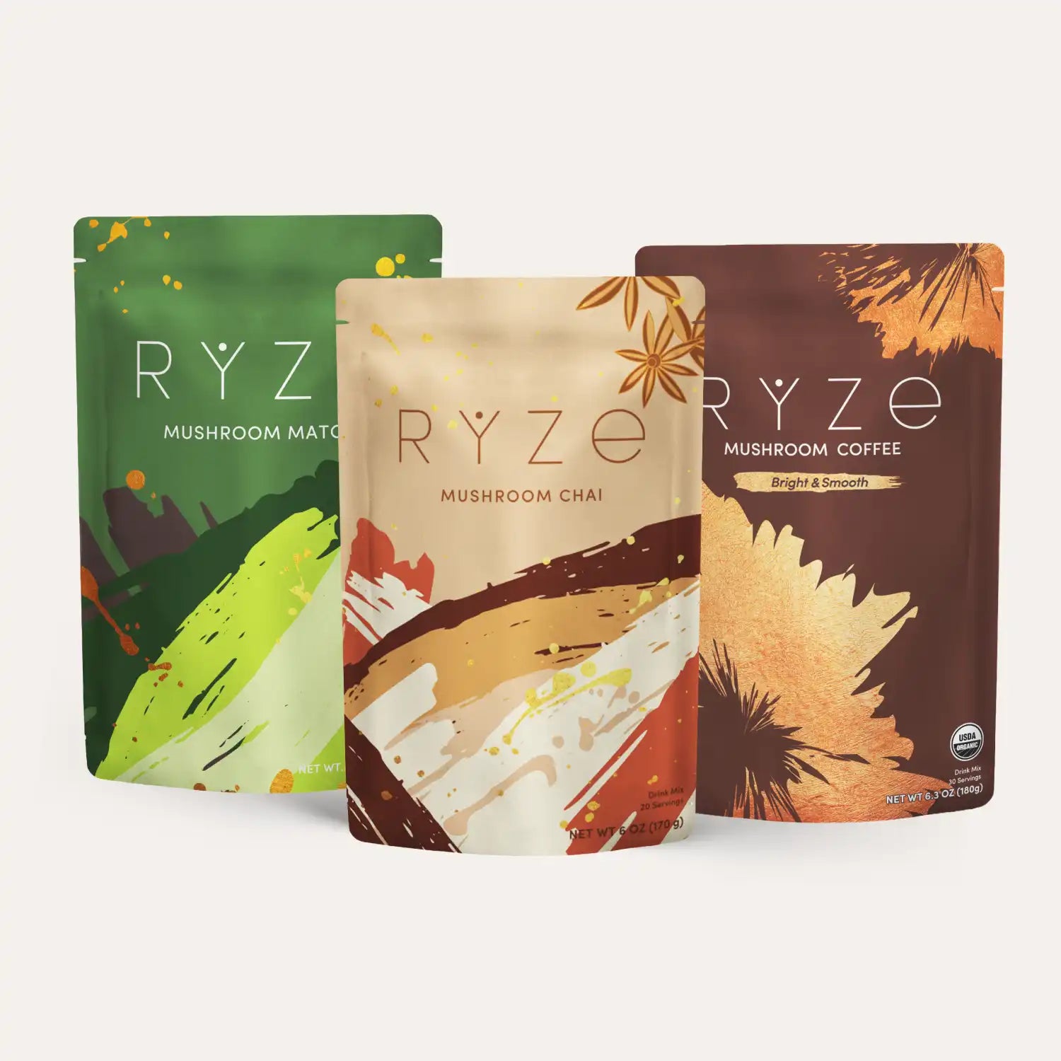 Ultimate Pick-Me-Up Bundle (Chai + Coffee + Matcha) P8 qL