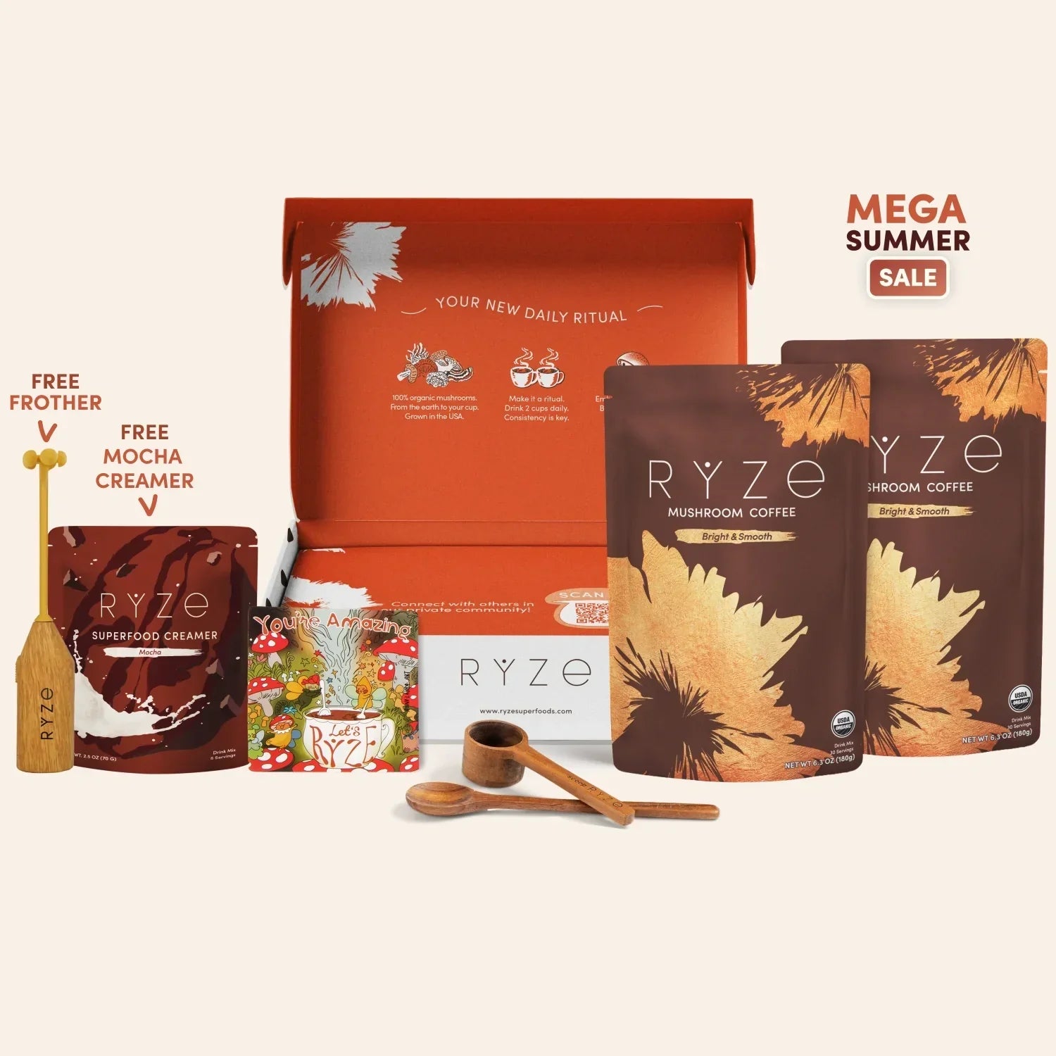 Starter Kit with Free Mocha Creamer O1 6i