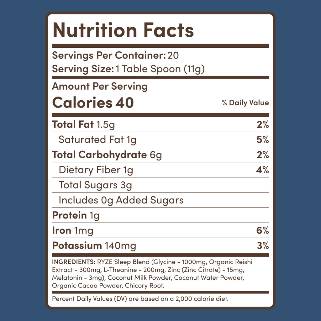 Mushroom Hot Cocoa — Organic Instant Cocoa with L-Theanine & Melatonin, 20 Servings T4 TJ