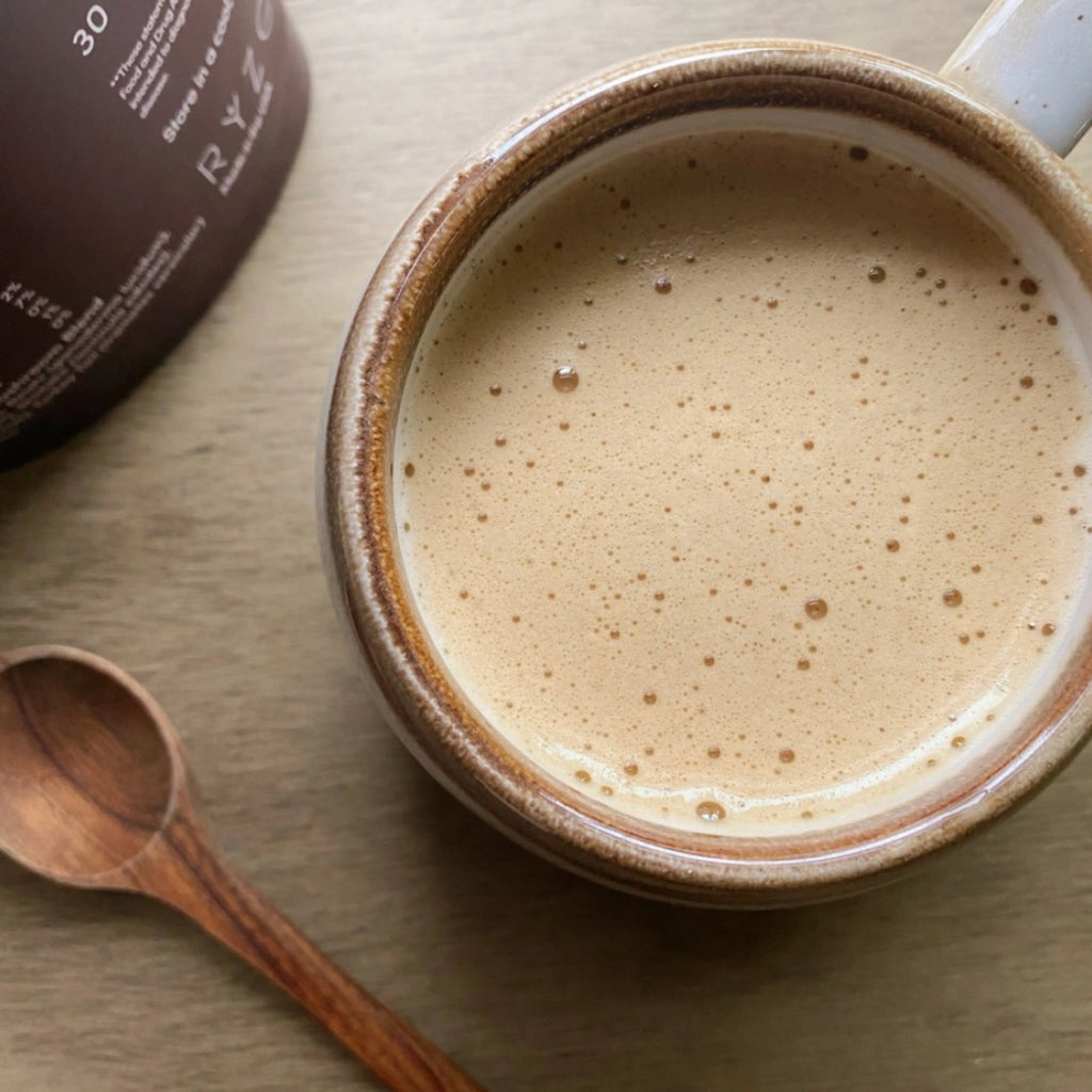 Mushroom Coffee — Organic Instant Coffee with Cordyceps & Reishi, 30 Servings G5 li