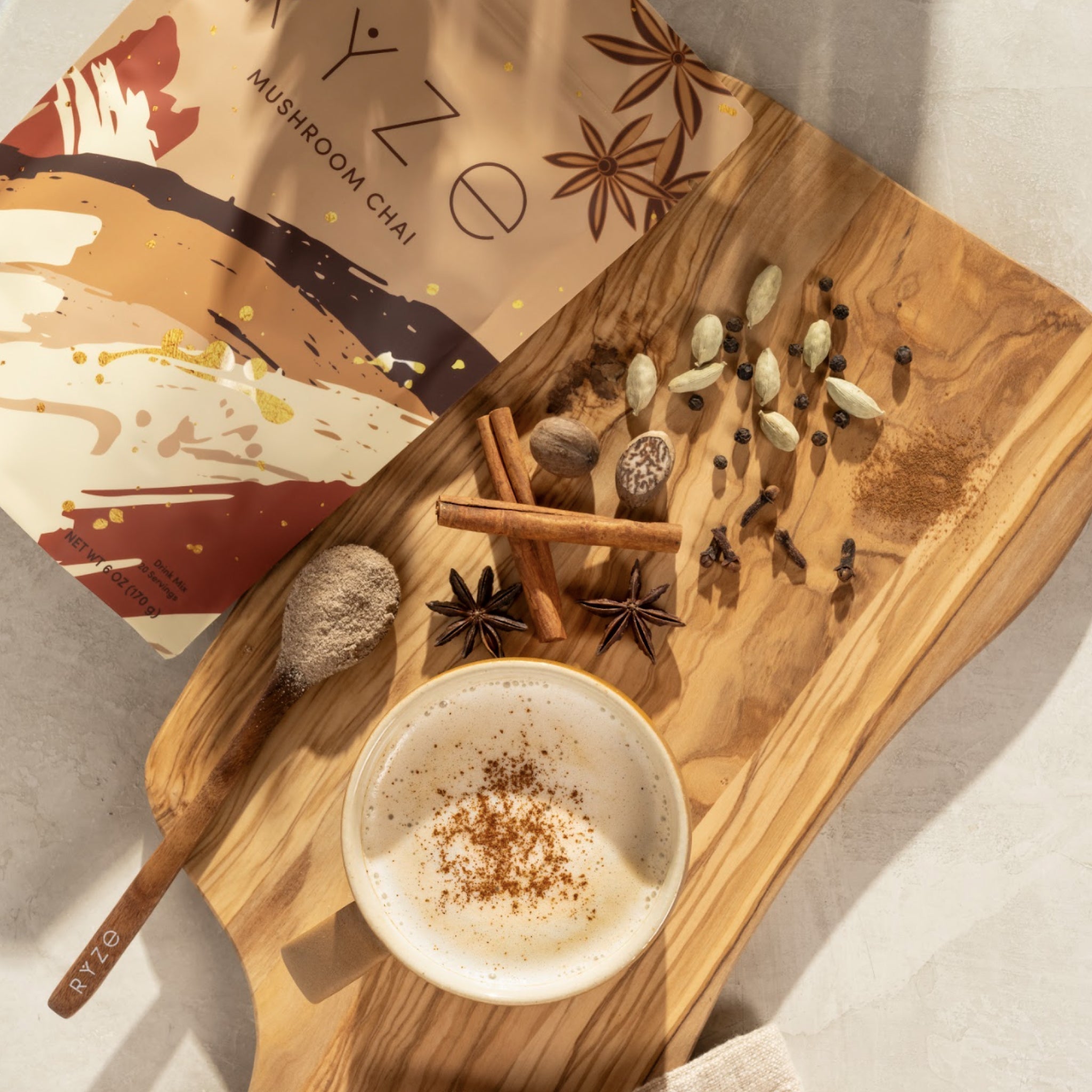 Mushroom Chai (20 Servings) O8 4l