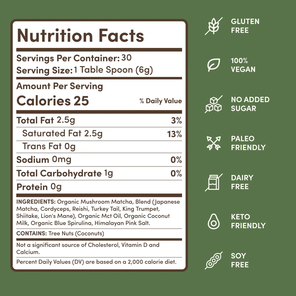 Mushroom Matcha (30 Servings) O5 ni
