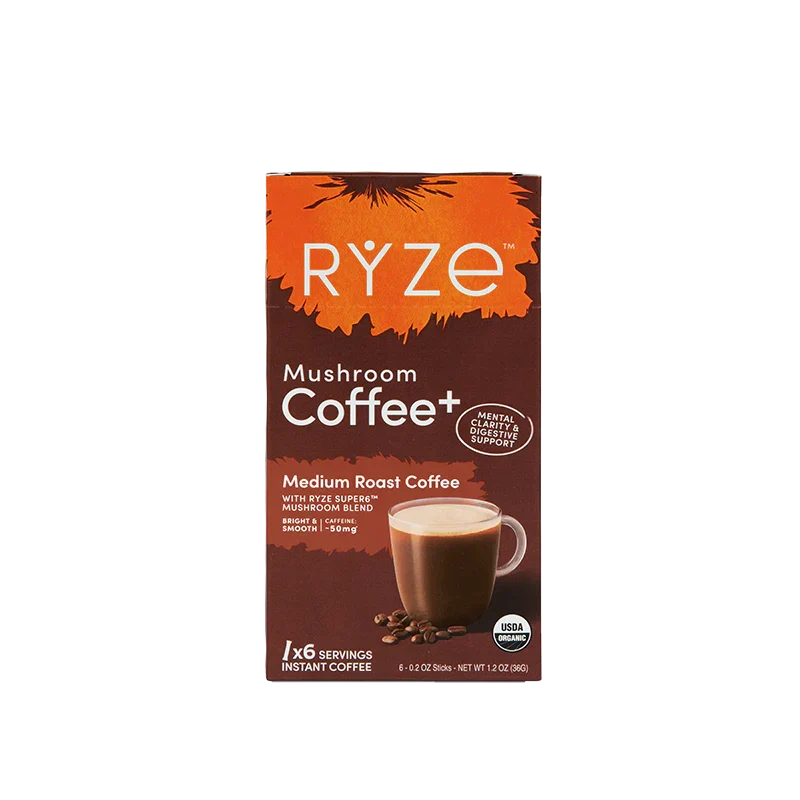 Medium Roast Mushroom Coffee Carton F5 tX