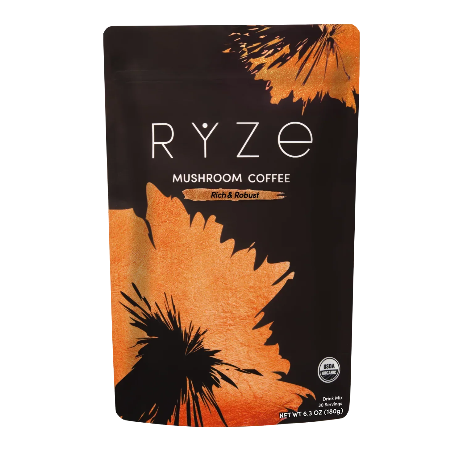 Mushroom Coffee Dark Roast: 30 Servings M3 Zu