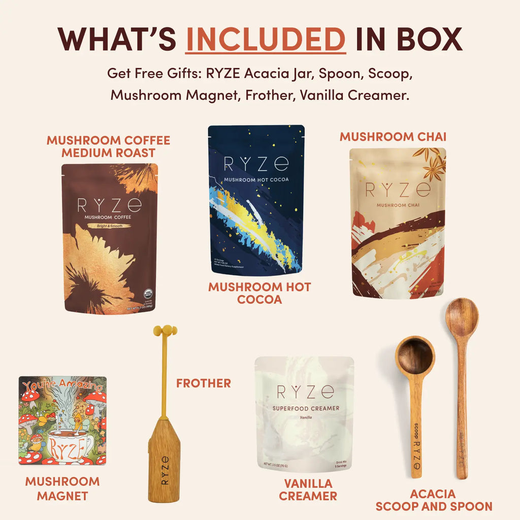 Ultimate Elevate + Unwind Bundle (Chai + Coffee + Cocoa) B4 7h