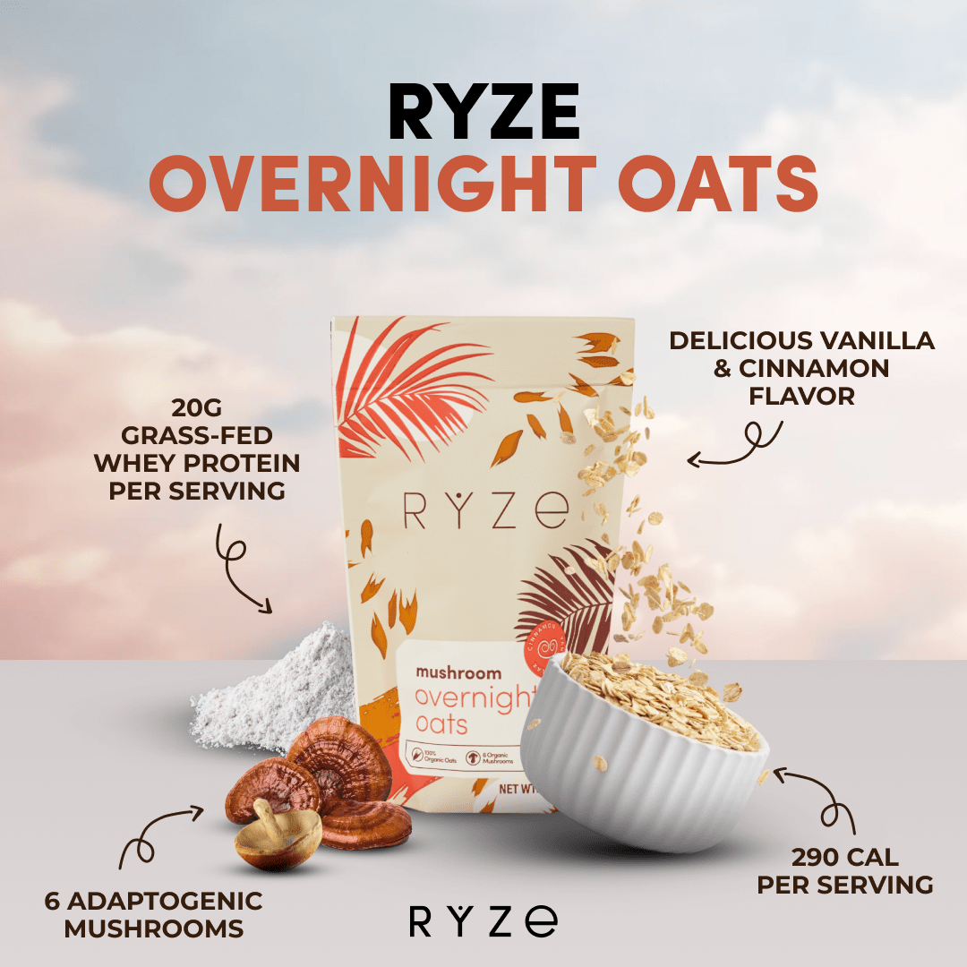 Mushroom Overnight Oats Pack (14 Servings) O4 Rz