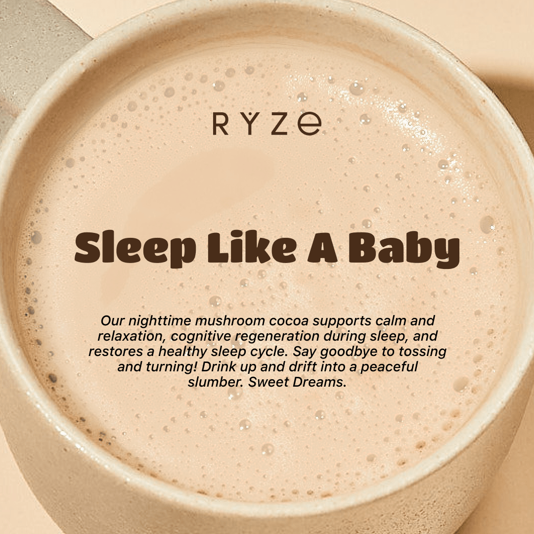 Hot Cocoa - with 6 Sleep Superfoods to Help Fall Asleep and Stay Asleep X1 vw